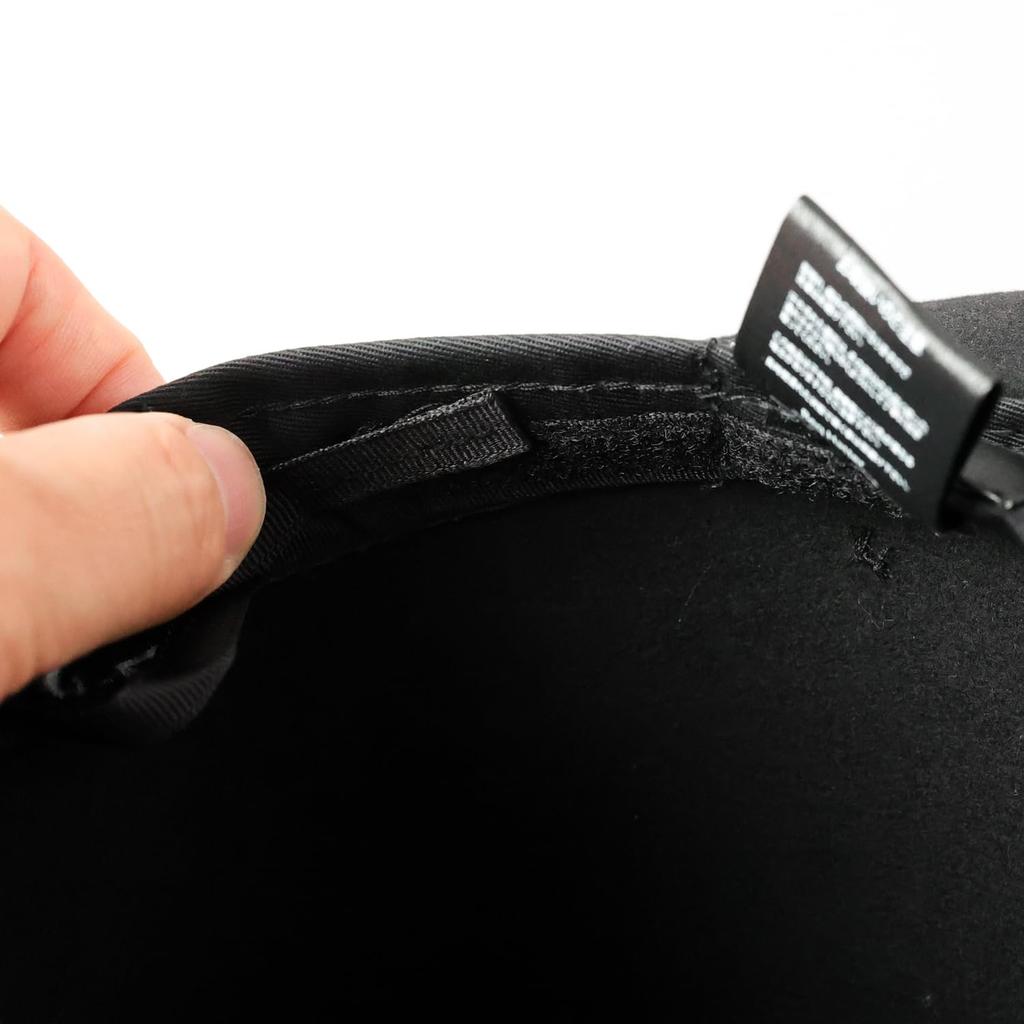 Reck Hatter Australian Wool Short Brim Felt Wide Size Size M Men's Hat, Brim, Fall/Winter, Black, RH-104,