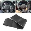Black Leather Steering Wheel Wrap Cover For BMW M Sport 3 5 6 7 8 Series X3 X7