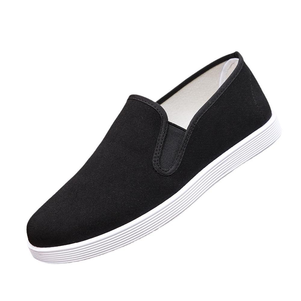 Cloth shoes spring lasagna breathable shoes outdoor light walking shoes breathable and comfortable