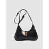 Vintage Niche Light Luxury High-end Handbag 2025 New Model with Clasp Closure, Fashionable Baguette Bag, Trendy Shoulder and Crossbody Bag