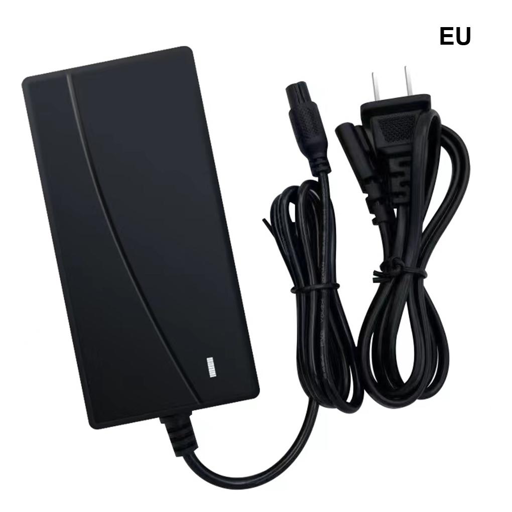 Caricabatterie Adattatore di Alimentazione Portatile Nero Per E-bike E Scooter Intelligenti Caricabatterie Batteria Agm Universale