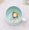 400ML Ceramic Mugs Creative Cute Cartoon Stereo Animal Milk Coffee Cups Couple Cups of Household Drinking Water Supplies