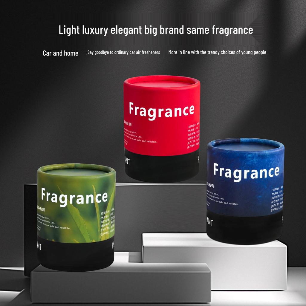 Premium Car Interior Air Freshener: Long-Lasting Solid Balm for Odor Removal & Fragrance