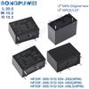 10 Stück/Los Relais 5V 12V 24VDC HF33F -005 012 024 -HS3 HSL3 4Pin / ZS3 5Pin 5A 250VAC JZC-33F-005-HS3 HF33F-012-HS3 HF33F-024-ZS3 Relais 5