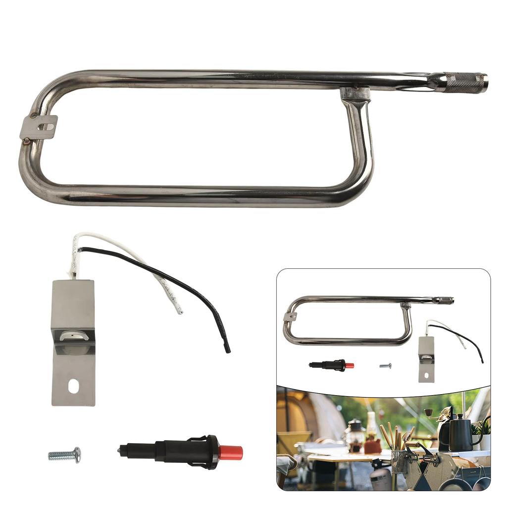 41862 Ersättningsgrillrör Passar För Weber Q200 Q2200 Och 80462 Tändsats Grilltillbehör Barbacoa Tillbehör