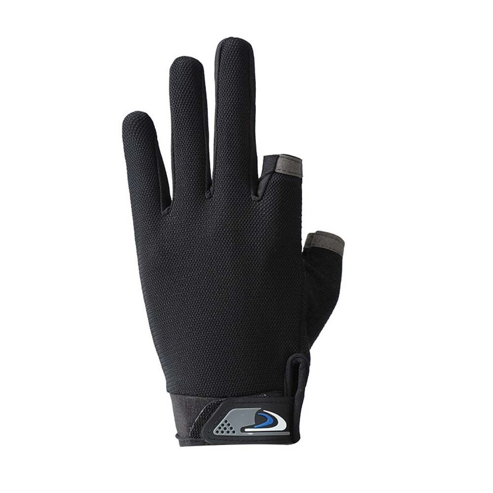 Climbing Two Fingers Cut Riding Gloves Fishing Gloves Fishing Mittens Men Gloves
