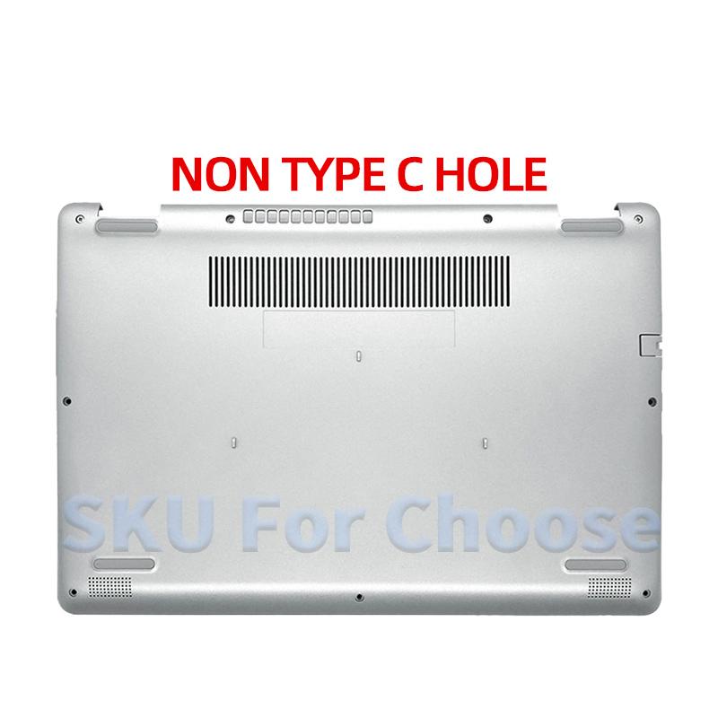 Silver New Repalce Cover For Inspiron 15 5000 5584 P85F LCD Screen Back Cover Front Bezel Hinges Palmrest Lower Bottom Case
