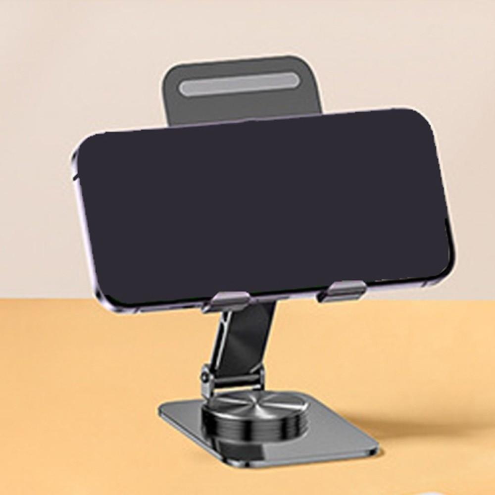 Metal Mobile Phone Holder Stand 360 ° Rotating Table Cell Phone Stand  Tablet