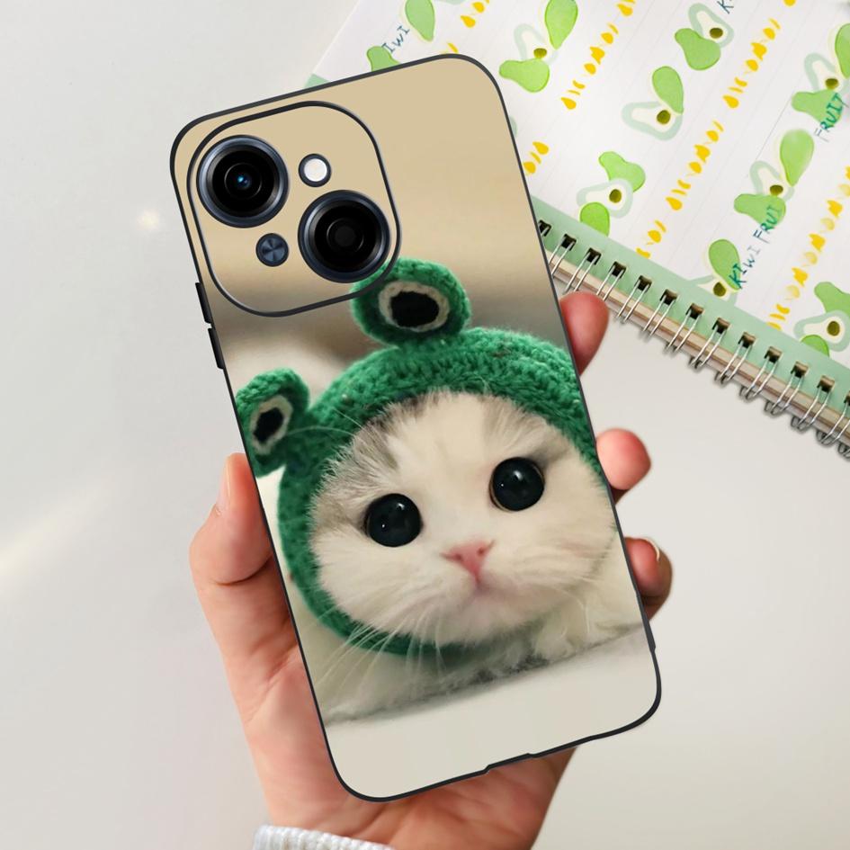 For Phone Case Tecno Spark Go 1 Cover 2024 Popular Flower Soft Silicone Back Protective Cover For Tecno Spark Go 2025 Pop 9 Etui