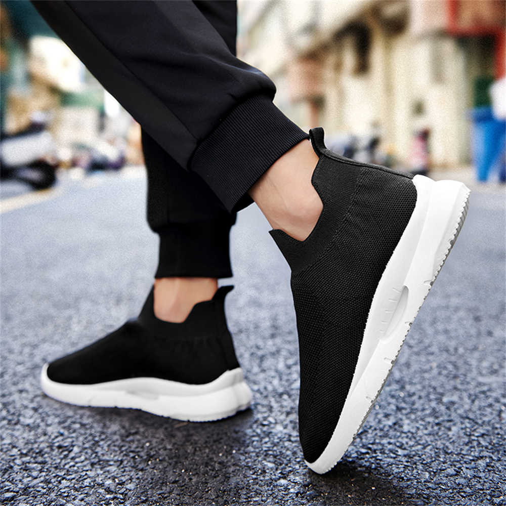 Fashion Without Lace Number 43 Men Tennis Shoes Sneakers Casual Mens Sneakers Sheos For Men Sport Traning Tensi Cheaper Boty
