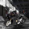 1:12 Alloy Motorcycle Model with Sound - Smooth Running Children's Toy and Ornament