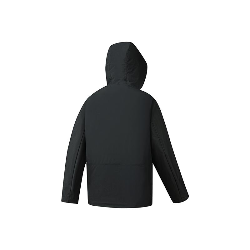 FILA Fitness Waterproof Breathable Minimalist Classic Sports Casual Outdoor Comfortable Loose Hooded Woven Jacket Men jackets A51M631701FBK