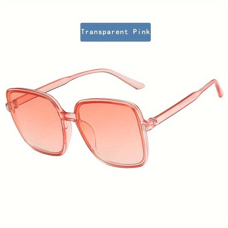 7pcs Sunglasses for Women Trend UV Protection Retro Sunglasses Rice Nail Square Sunglasses Gradient Color Sunglasses