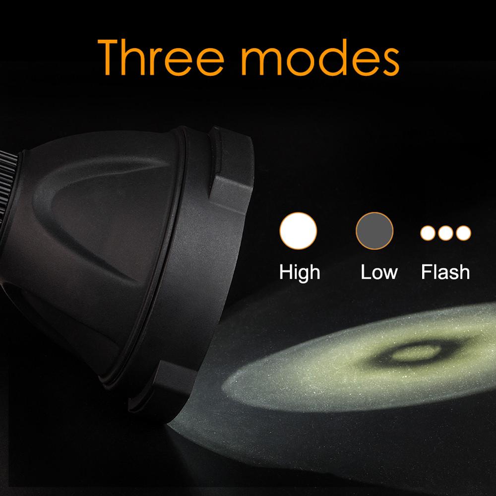Super Bright 3 Modes XML   LED Flashlight Torch Lamp Rechargeable