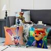 Zeichentrickfilm Z-Zootopia Kissen Geschenk Heim Büro Dekoration Kissen Schlafzimmer Sofa Auto Kissenbezug Kissenbezug