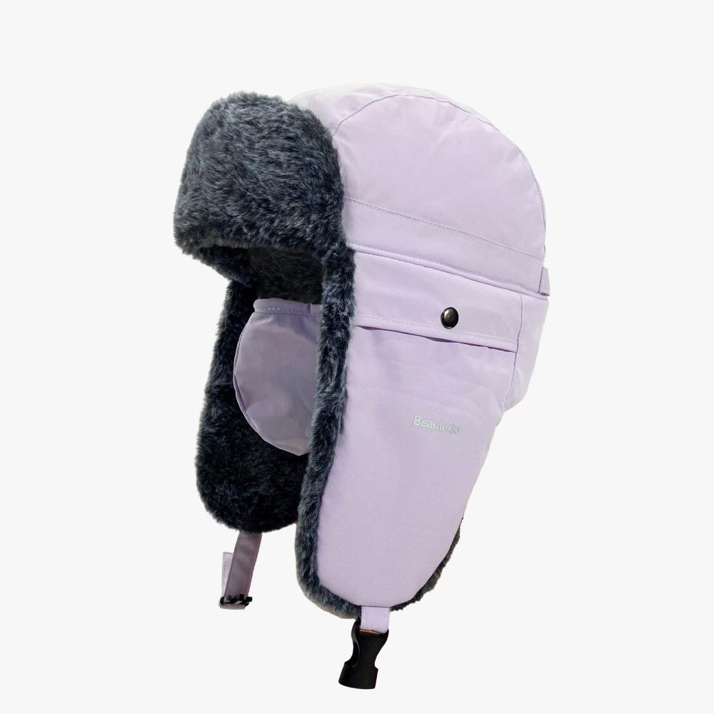 Earflap Winter Hats Fur Ski Hat Hot Winter Cap  Men Women