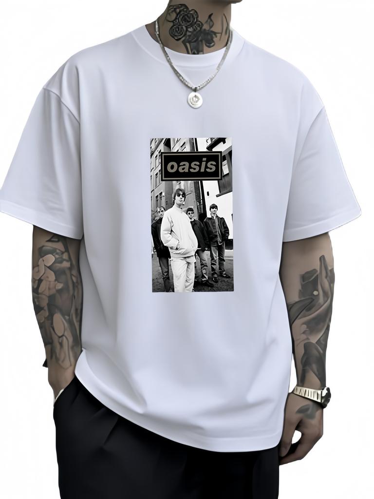 2026 bestselling fashionable mens printed Tshirts highquality roundneck shortsleeved tops outdoor casual daily wear