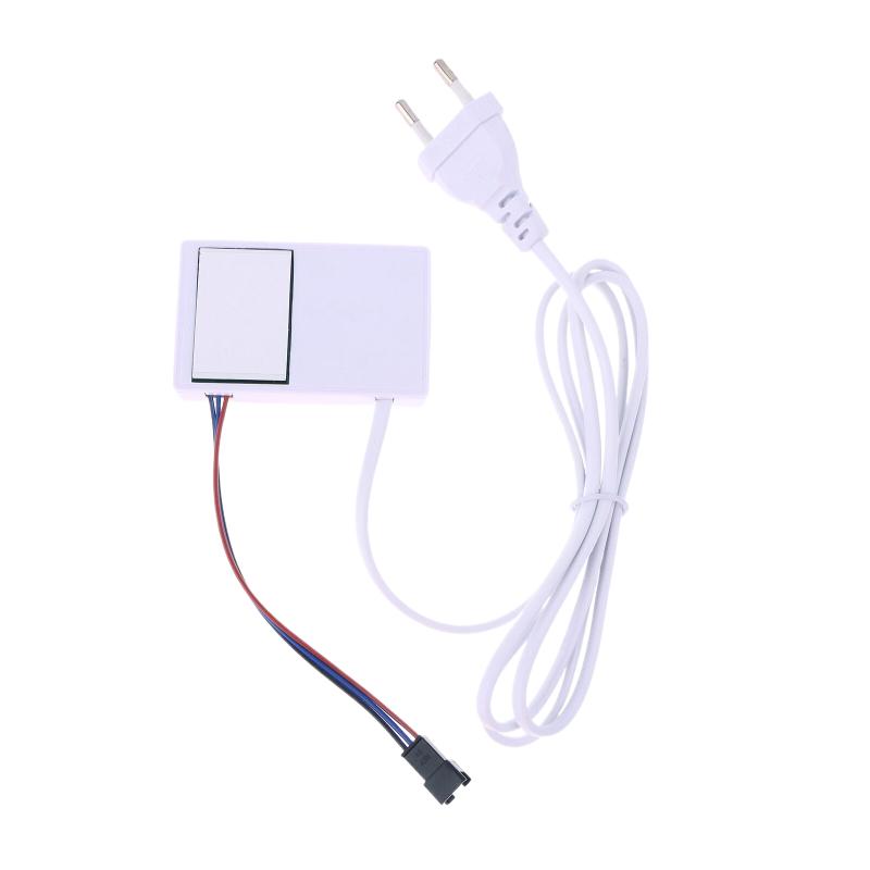 EU 12W Smart Mirror Touch Switch, 3 Color Changing / Single Color Waterproof Sensor Switch for LED Bathroom Mirror Lights