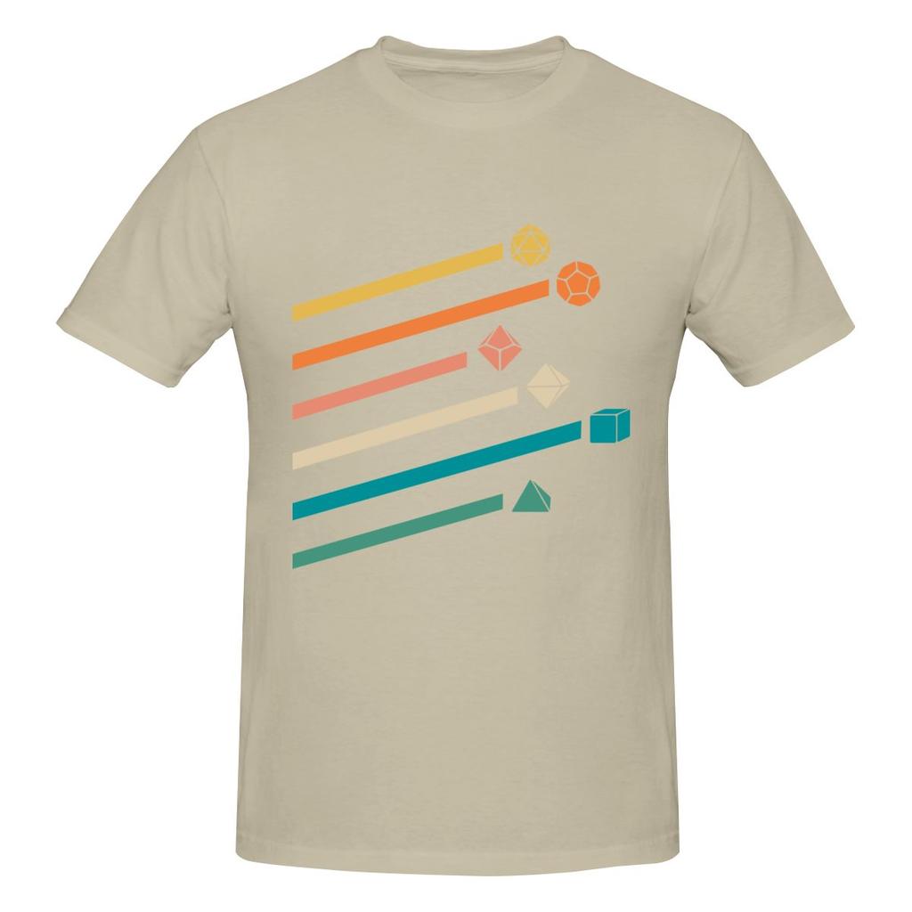 Vintage Dnd Dices Sweet Cool Tshirtoutdoor Leisure Embroidery Tshirt