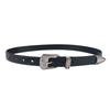 Vintage Women's Cowhide Leather Belt - Versatile Fashion for Casual Pants & Jeans