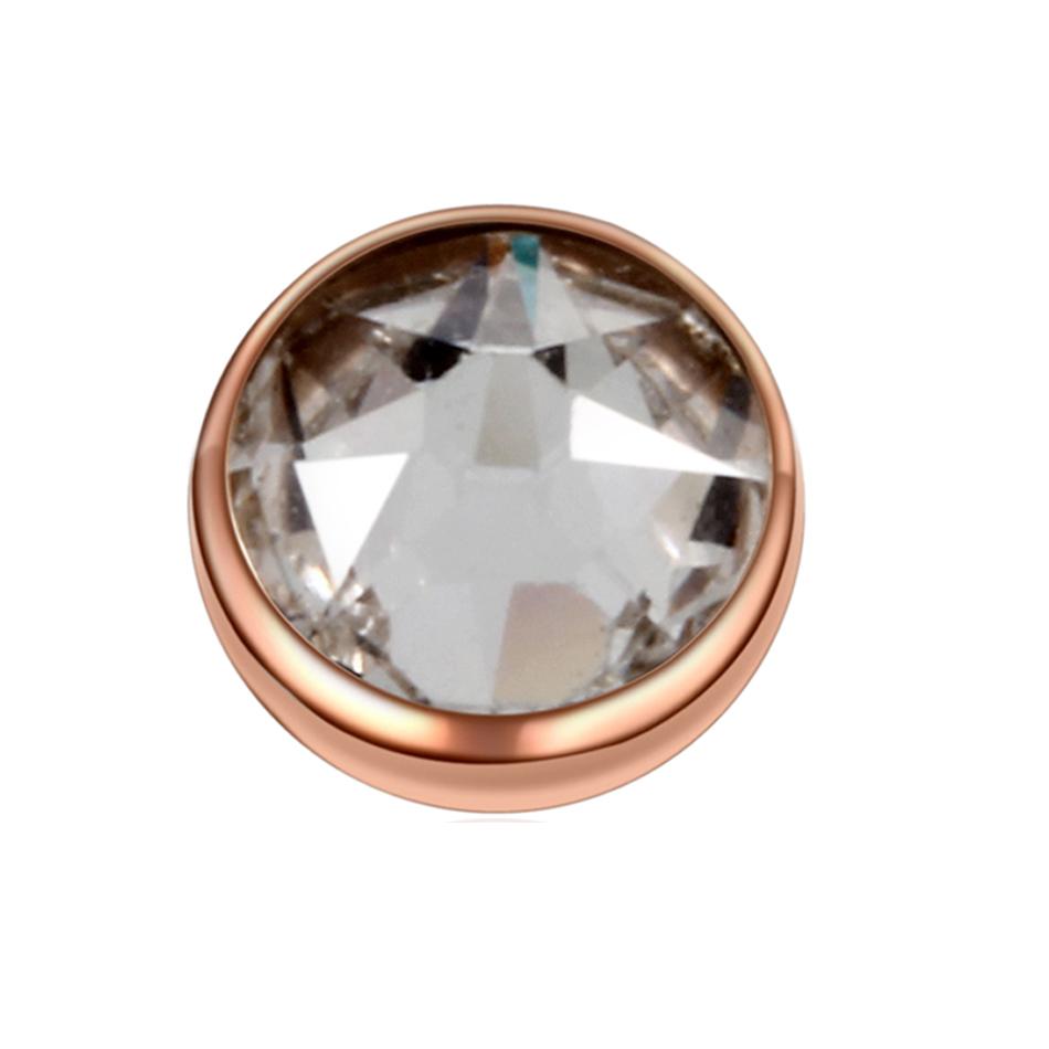 1 Pezzo Titanio G23 Cristallo CZ Micro Piercing Dermalico 3/4/5/7mm Ancora Dermalica Piercing Superficiali Opale Skin Diver Basi Gioielli per il Corpo