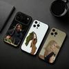 Model K-Kendall Nicole J-Jenner  Phone Case For iPhone 17pro,16,15,14,13,12,11 Plus,Pro Max,XS,Soft Silicone Black Cover