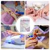 12 Colors Nails Art Markers Gel Polish Pens for Beginners DIY Manicure Design Salon Professional Nail Painting Kit with Fine Tip