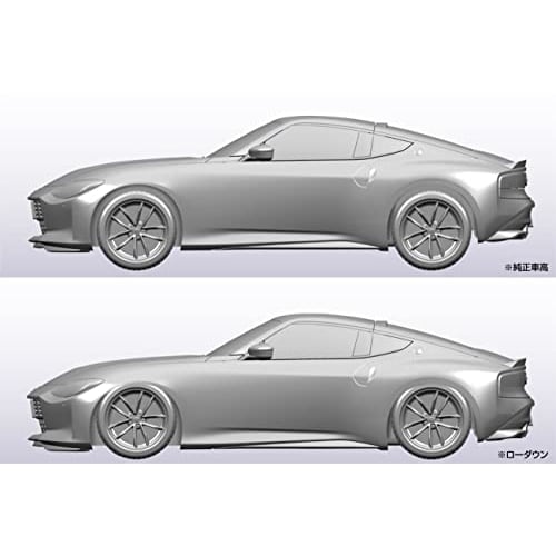 Aoshima Bunka Kyozai (AOSHIMA) 1/32 The Snap Kit Series Nissan RZ34 Fairlady Z Seiran Blue Pre-Colored Plastic Model Kit 17-B