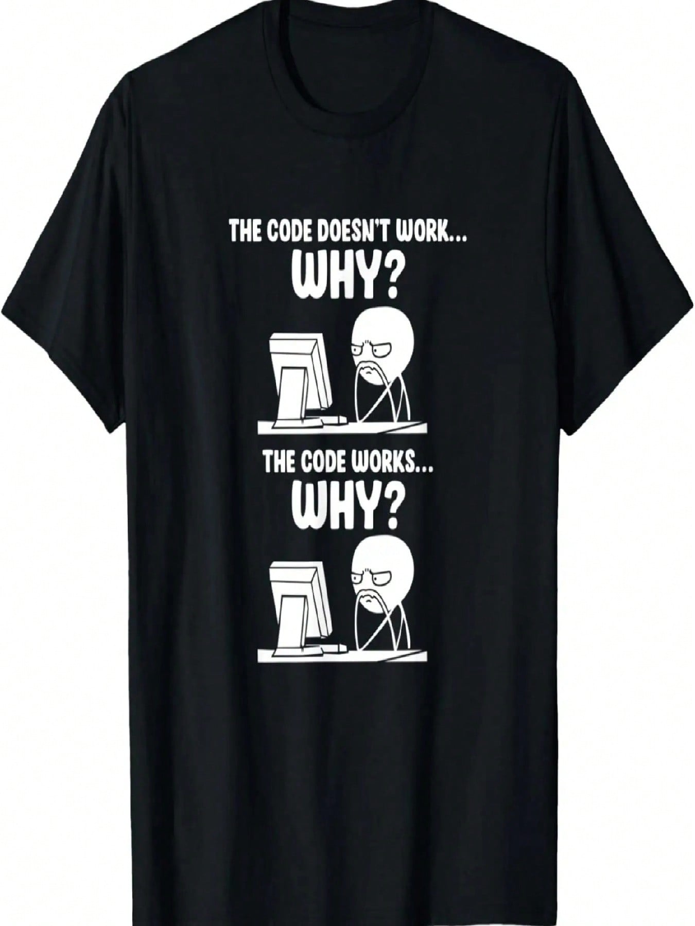 6 Stages Of Debugging Funny Programming Computer Science T-Shirt S