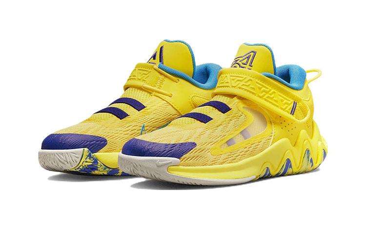 Kids' Sneakers Nike Giannis Immortality 2 PS 'Yellow Strike Laser Blue'
