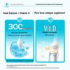 Note.Land Calcium Collagen Vitamin D Tablets - 60 Chewables for Kids & Teens