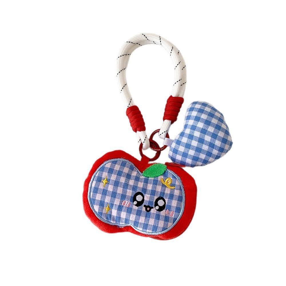 Soft Plush Coin Purse Keyring Cartoon Bag Pendant Creative Plush Doll Keychain  Hanging Accessory