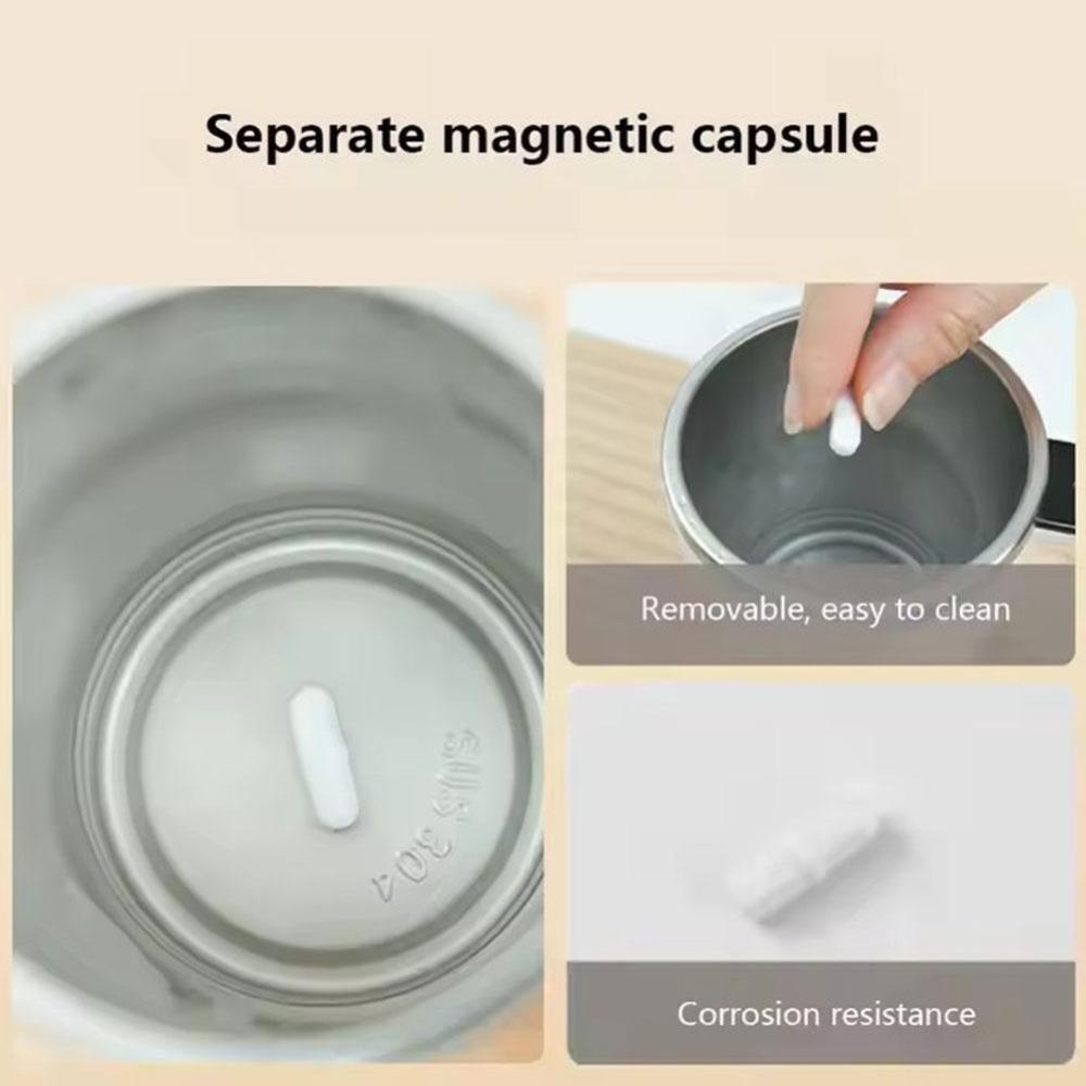 With Cover Automatic Mixing Cup Rotating Blender USB Electric Mixing Cup  for Coffee/Milk