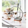 Yamazaki LadLe   Lid Stand L White W14 D12.3 H15.2cm Tower