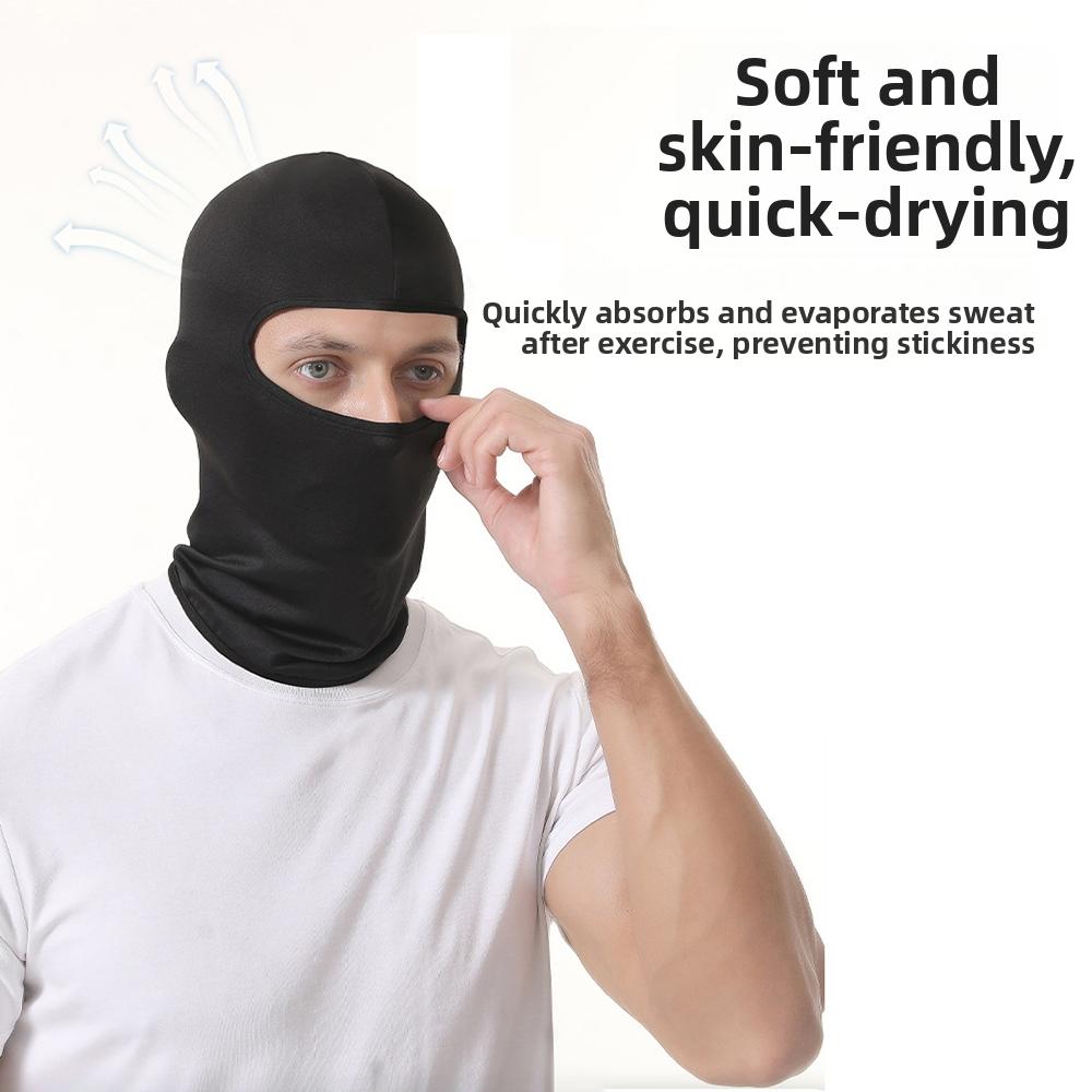 Sun Protection Motorcycle Mask Windproof Bandana Hood Fashion Balaclava Face Mask  Riding Cycling