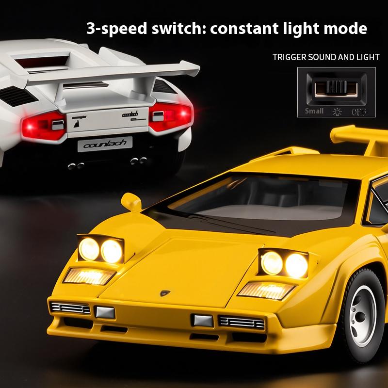 1:24 Lamborghini LP500S Alloy Model Toys, Cool Desktop Decorations, Exquisite Ornaments, Halloween/Christmas/Birthday Gifts
