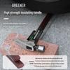 Green Forest Magnetischer Klauenhammer mit isoliertem Holzgriff für Holzbearbeitung und Haushaltsgebrauch