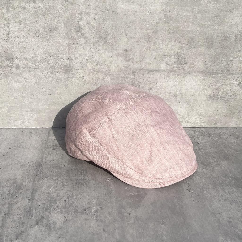 Size Linen Mixed Color Forward Hat Retro Versatile Short Brim Painter Hat Men's and Women's Spring and Summer Breathable Literary Cap
