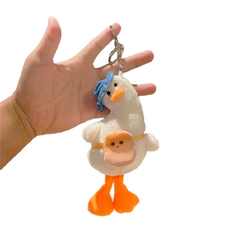 Keychain Decoration Cute Duck Pendant Handbag Purse Pendant Cartoon Duck Toy