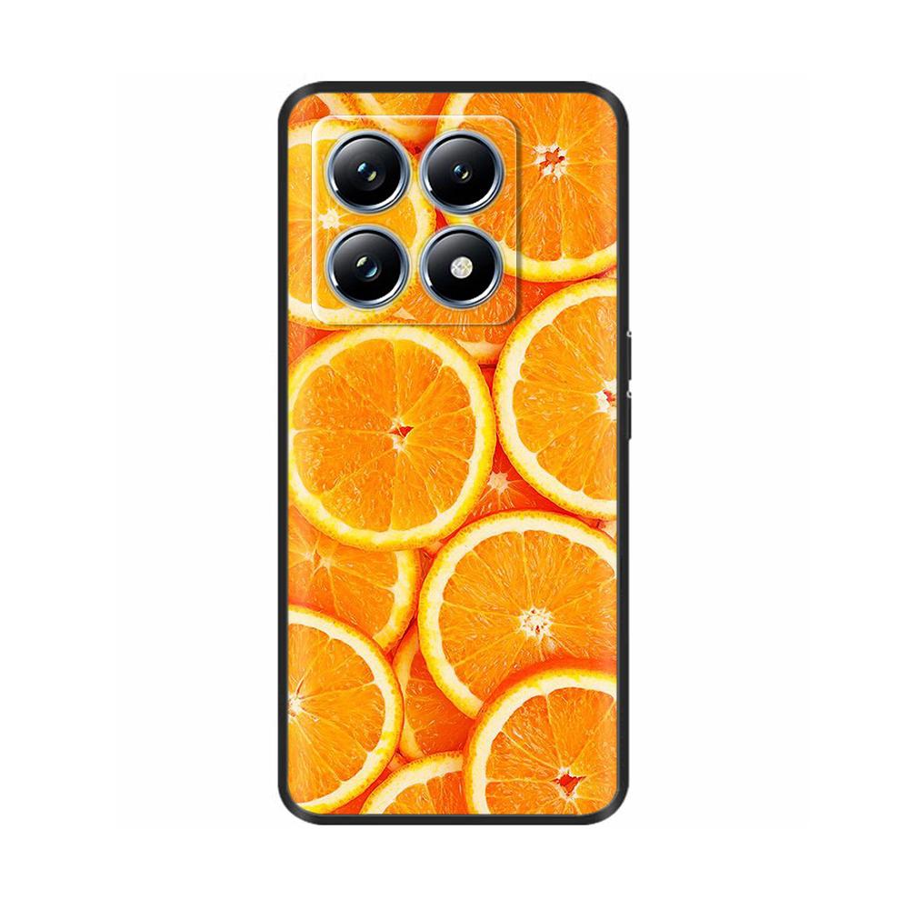 Silicone Phone Case for Xiaomi Mi 14T Pro / 14T 5G Case Luxury Painted Protection Shell Back Cover for Mi14T Soft Black Bumper