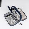 Digital Storage Bag with Lanyard Waterproof Separate Storing Portable Data Cable USB