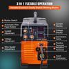 VEVOR MIG Welder 200 Amp MIG TIG Arc Welder 3 in 1 Welder Welding Machine 220V TIG Welder Lift ARC Welder MMA Stick IGBT DC Inverter Welder Digital