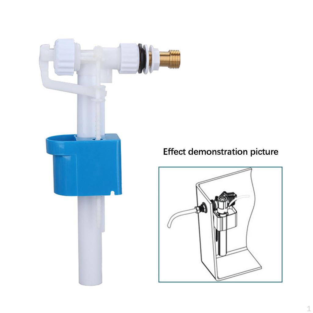 Cistern Filling Valve High Improvement Bath Fixtures 26x14cm Easy To Install Toilet Inlet
