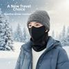 Removable Heated Neck Scarf USB Charging Heated Scarf Light Heating Scarf Mask  For Men And Women