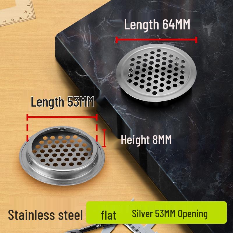 Stainless Steel Vent Shoe Rack Exhaust Heat Dissipation Mesh Cover