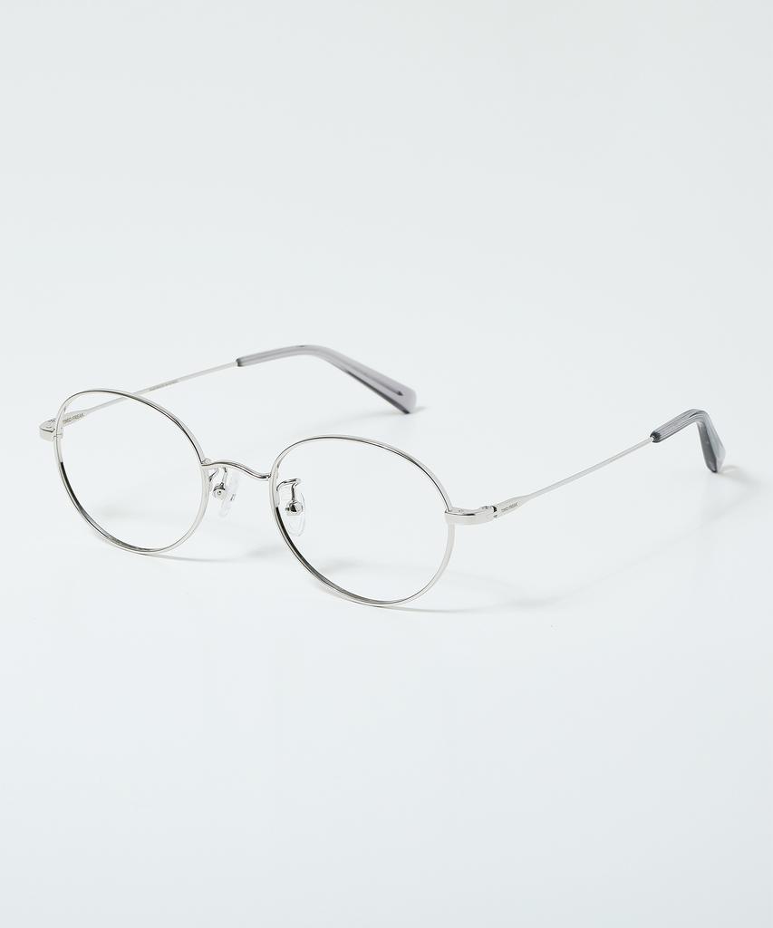 Timideupeulikeu Puni Silver Titanium Glasses