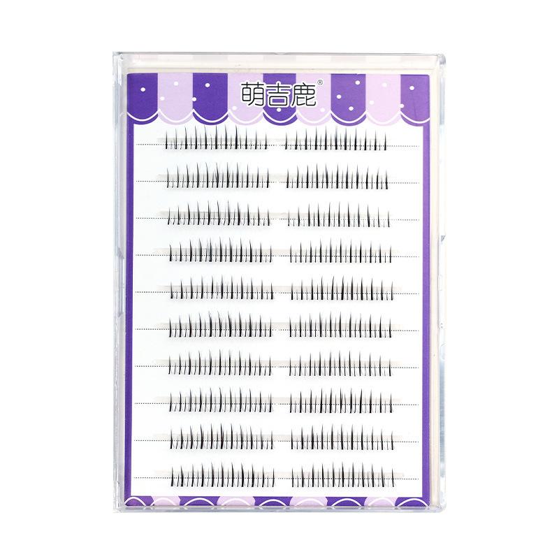Individual False Eyelashes High-Quality Synthetic Fiber Lightweight Natural Makeup Look