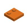 50g/90PCS 33909 2x2 Modified Thin Block Moc Color Accessories Compatible with Brick DIY Children's Toy Assembly Parts