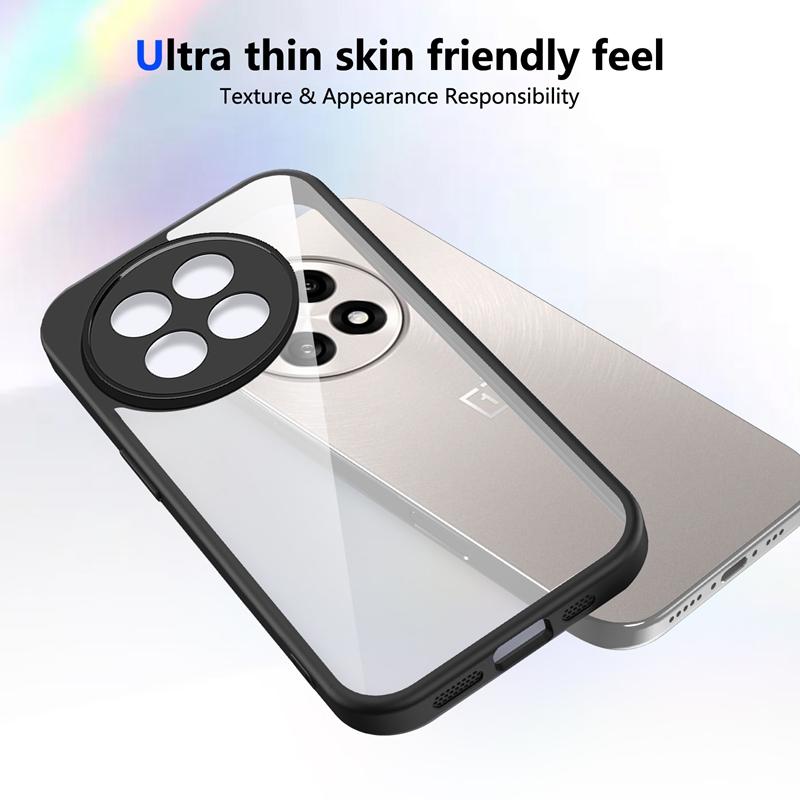 Transparent Silicone Case For OnePlus One Plus Ace 5 3 2 Ace5 Pro Racing Ultra PC Back TPU Bumper Shockproof Phone Cases Cover