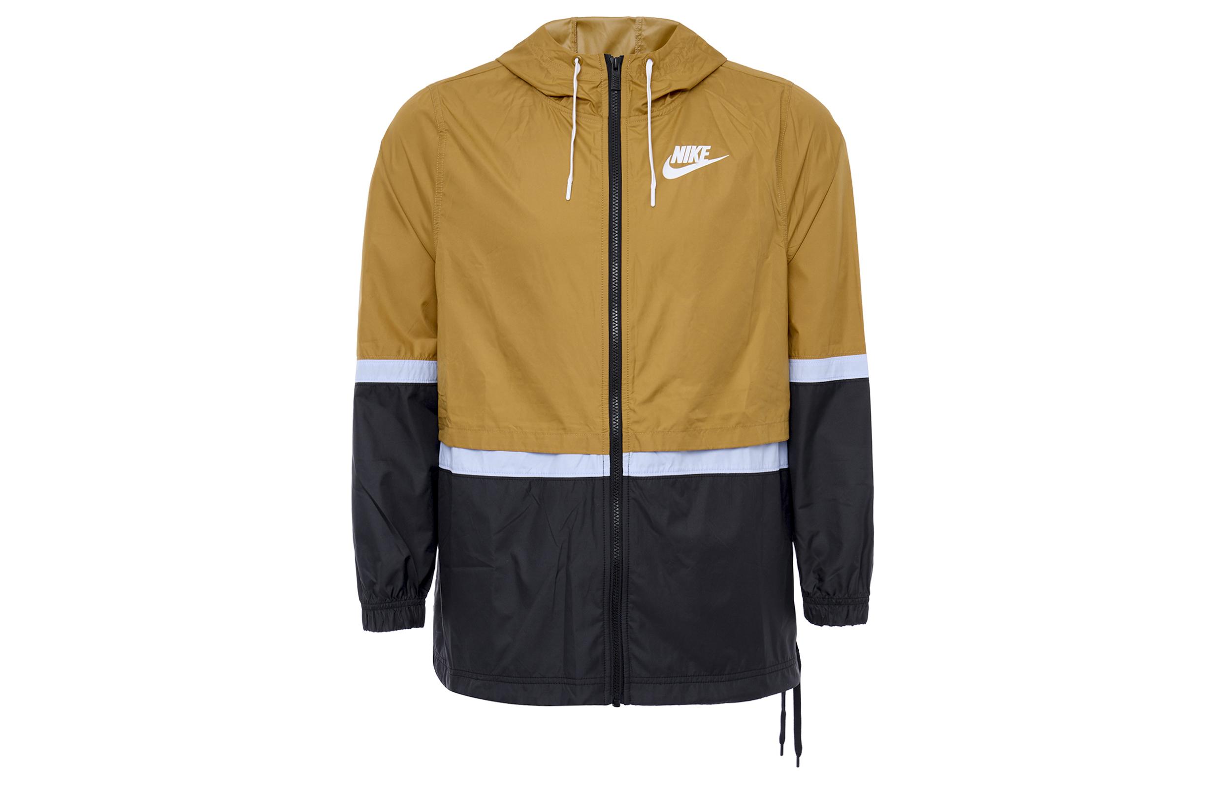 Nike Jackets Women s Yellow Hooded Moderate Other AJ2982-790 M